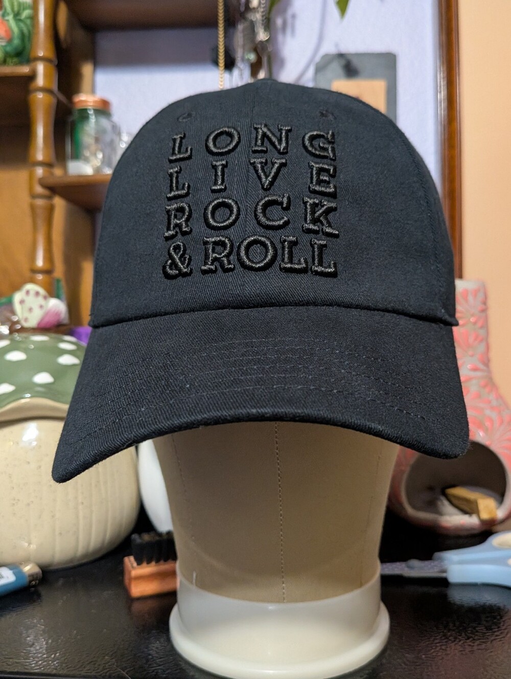 Rock & Roll Hall of Fame Long Live Rock & Roll Sportiqe Snapback Hat NWOT